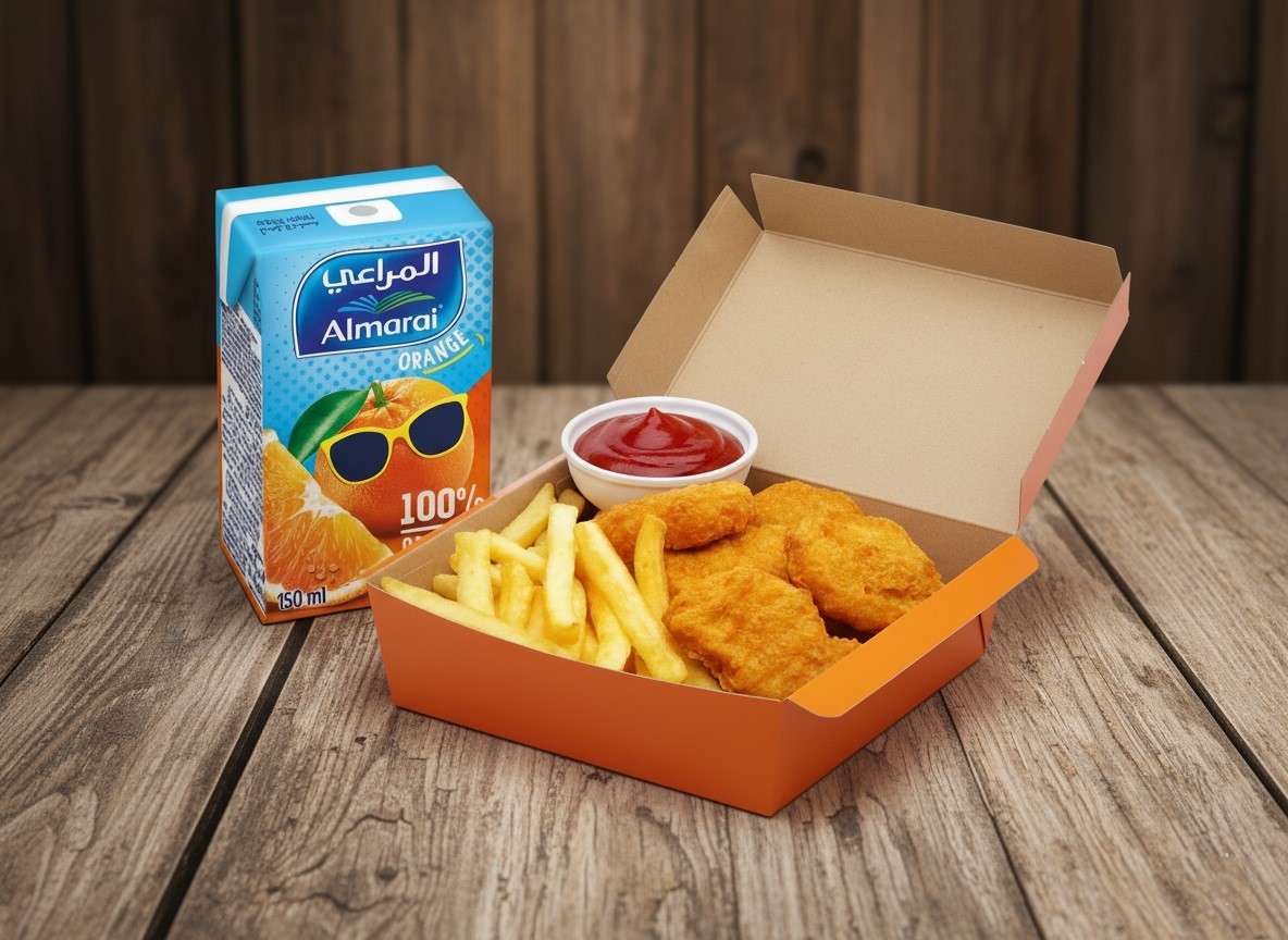 Chicken Nuggets Kids Meal       وجبة الاطفال